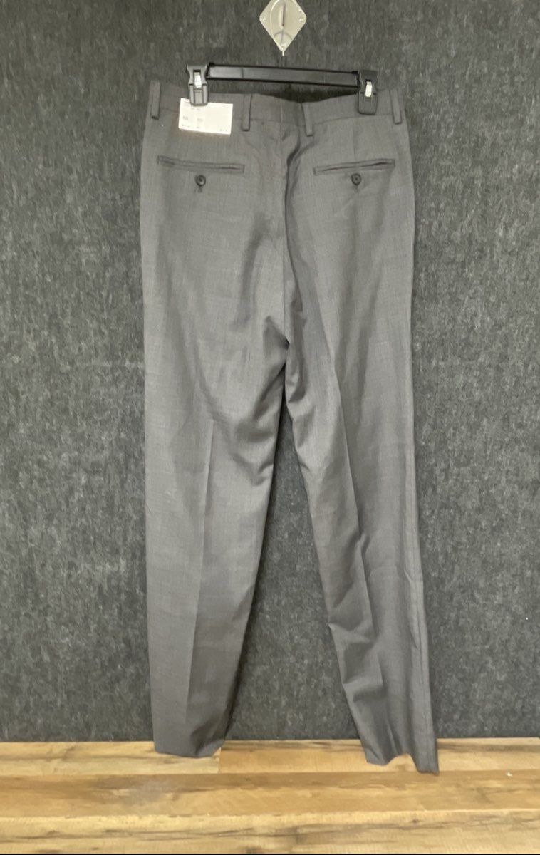 Tommy Hilfiger Men's Gray Worsted Wool Vasser 2-Piece Suit Sz 38R 32W NWT