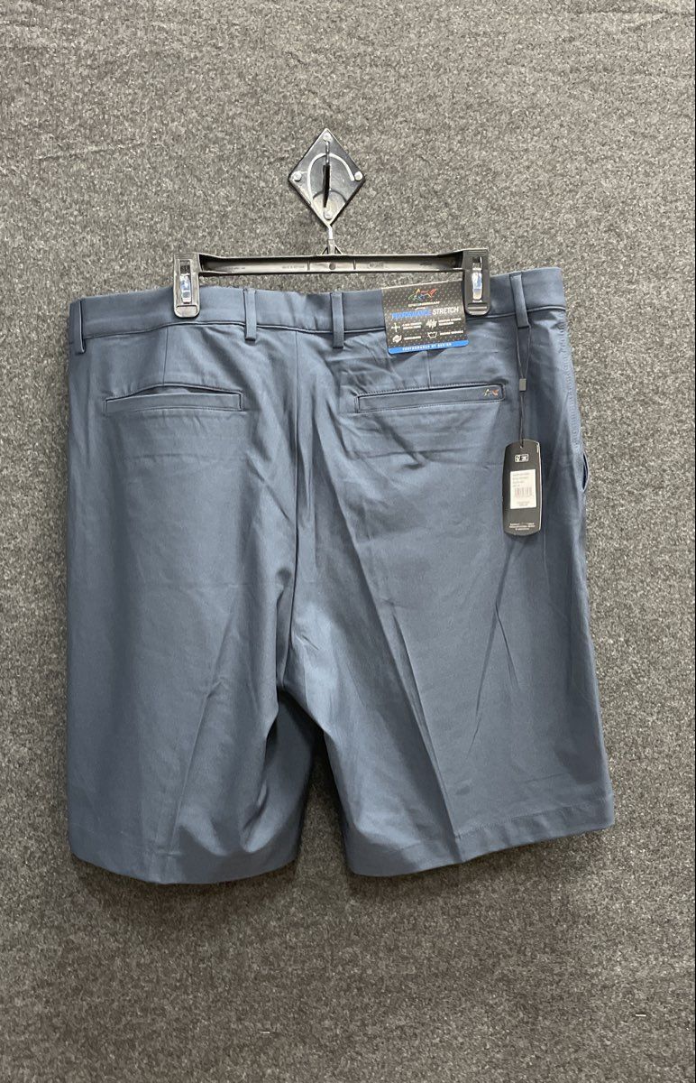 Greg Norman Men's Navy Performance Stretch Golf Shorts Size 38 NWT