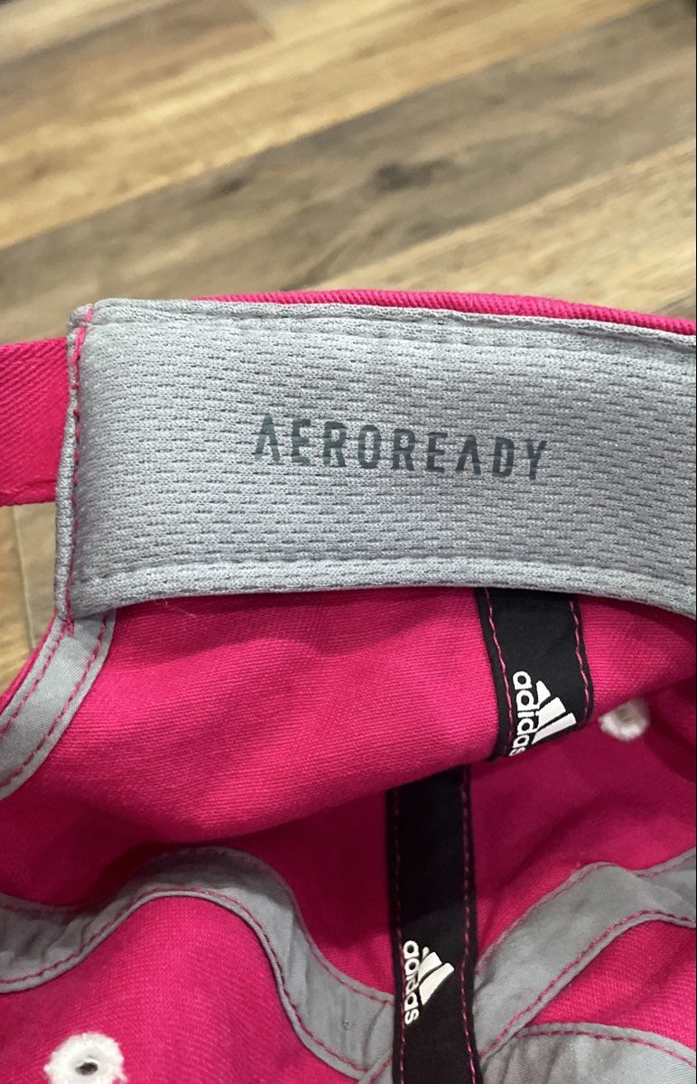 Adidas Women's Contender II Hat Black & Pink Aeroready Cap Lot of 2 Sz OSFA
