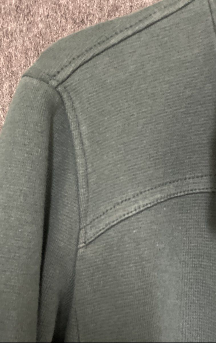 INC International Concepts Women's Green Cotton Full Zip Utility Jacket Sz XL