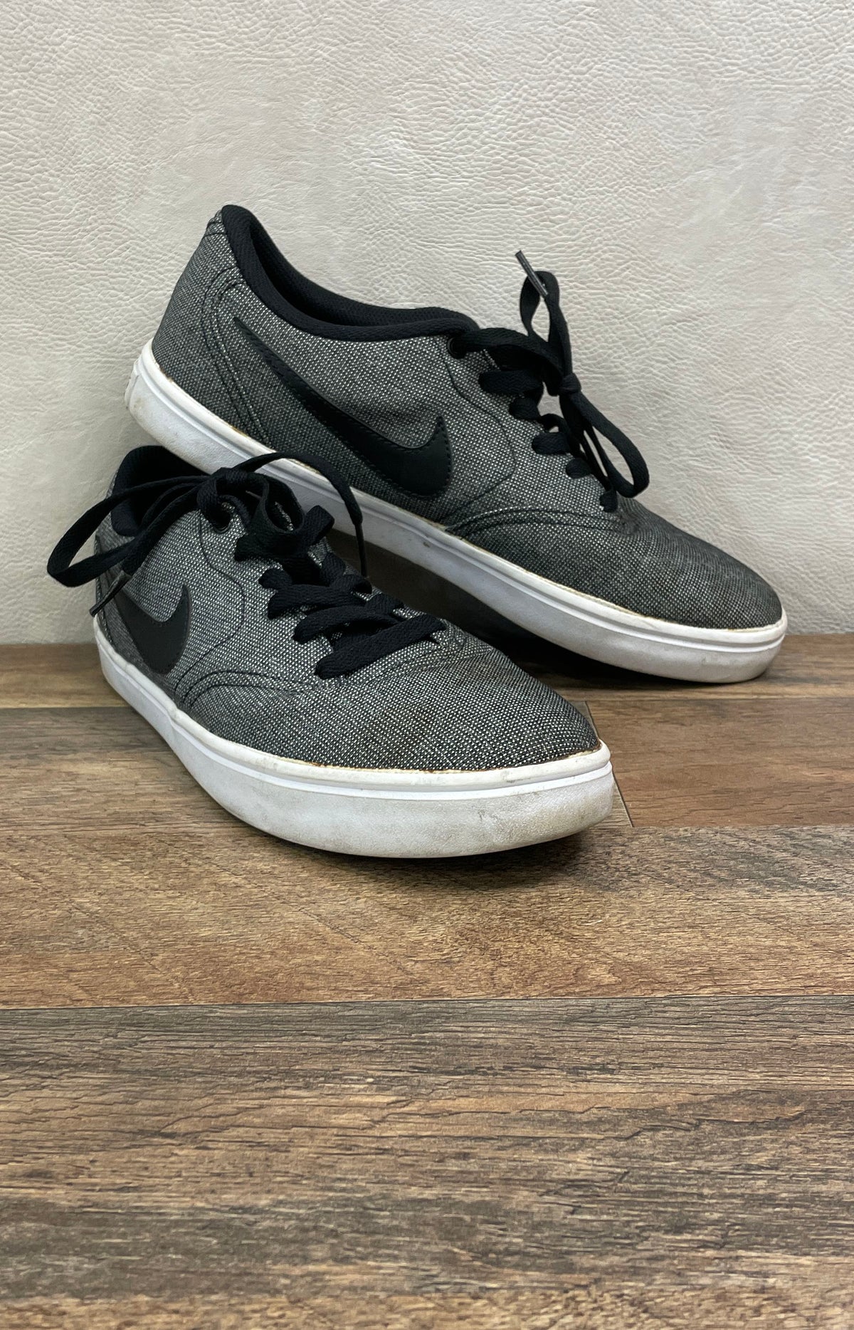 Nike SB Stefan Janoski Canvas Dark Grey Black Skate Shoes Size 10