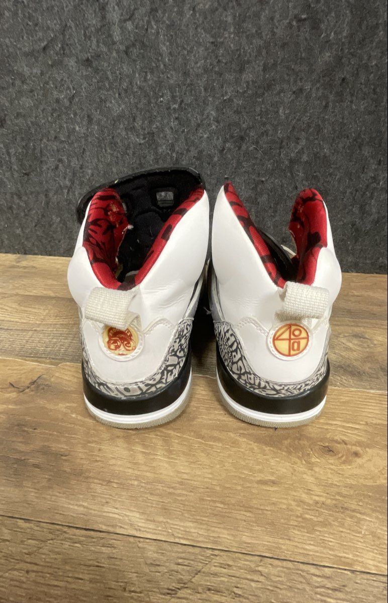 Nike Air Jordan Spizike White Cement Youth GS Size 5Y