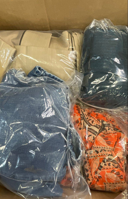 Assorted Brands Men's Women's Clothing Reseller Wholesale Bulk Lot 20.5 Lb