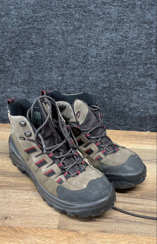 LL Bean Waterproof Hiking Boots Grey Men's Size 12 M