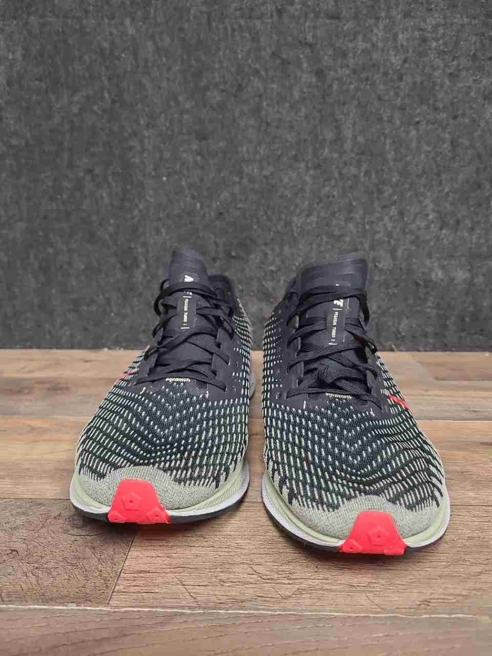 Nike Zoom Pegasus Turbo 2 Black Luminous Green Running Shoes Size 10