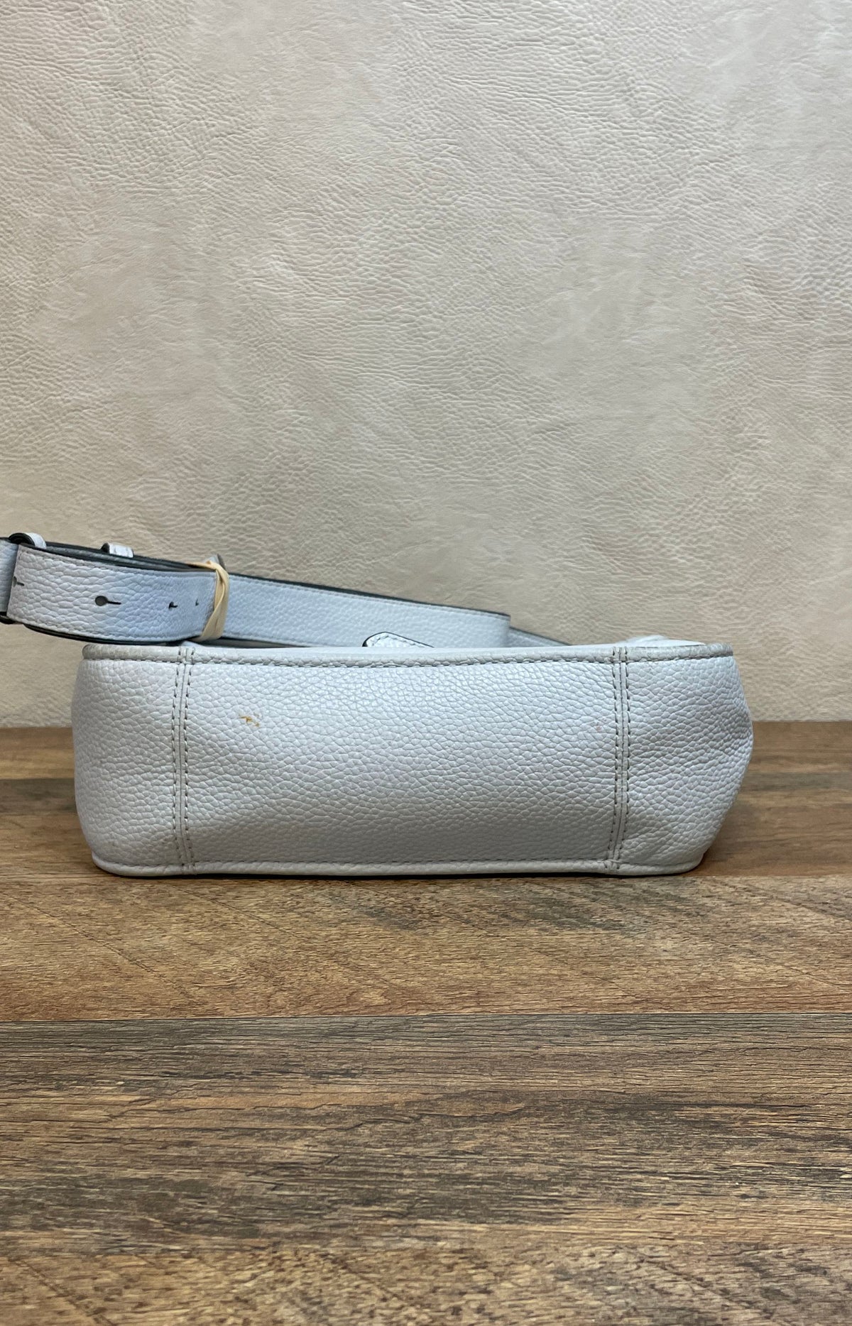 Kate Spade Light Blue Pebble Leather Crossbody Bag Small