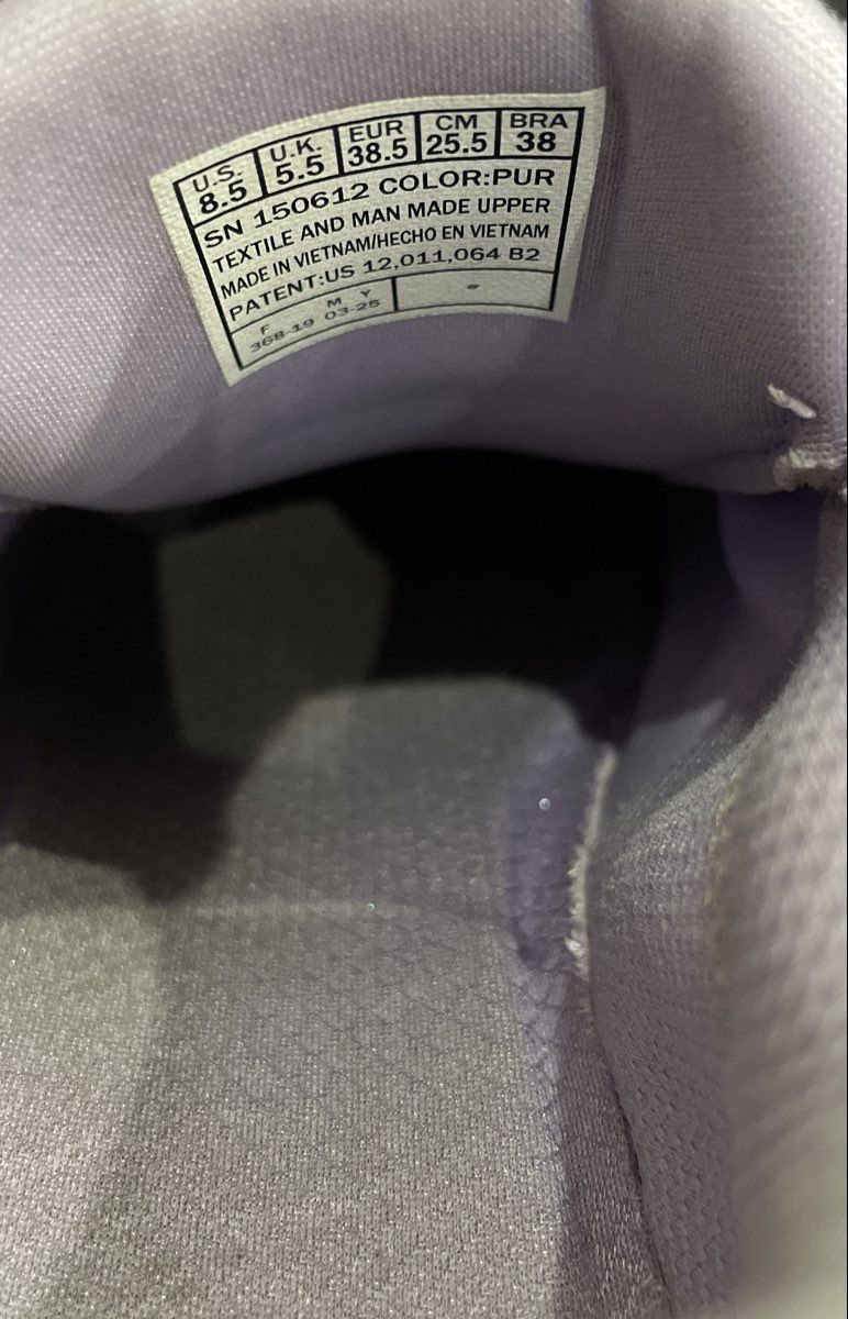 Skechers Hands Free Slip-ins GO WALK Anywhere Purple Walking Shoes Size 8.5