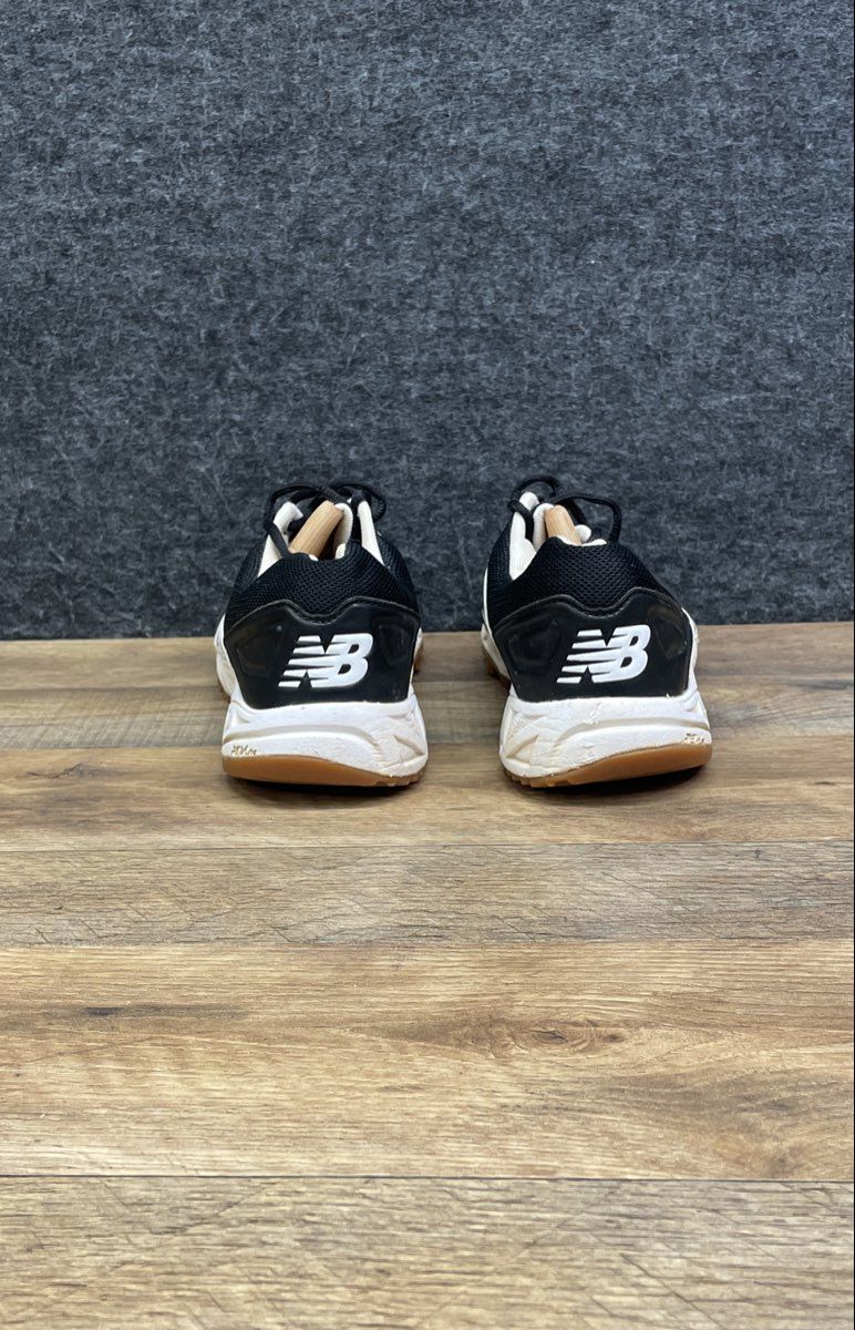 New Balance 3000v3 Black White Gum Turf Baseball Shoes Men's Size 10