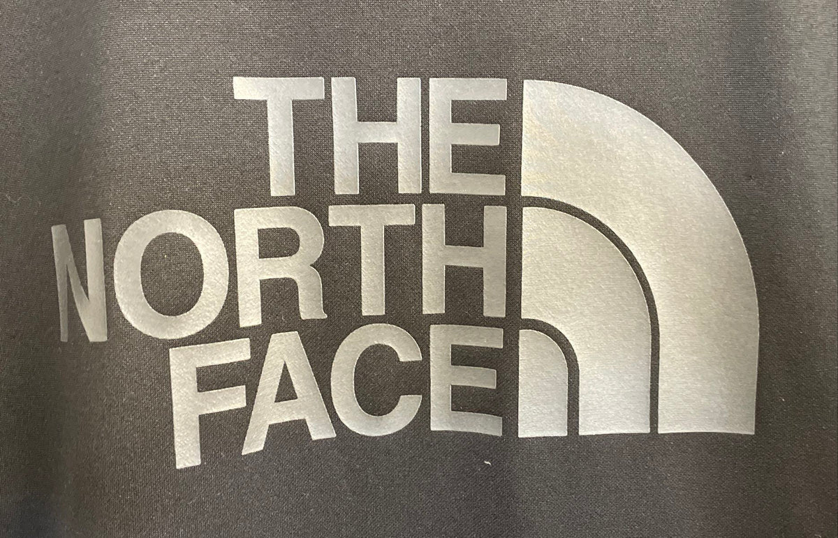 The North Face Men's Black Half Dome Pullover Hoodie Screen Print Logo Sz S