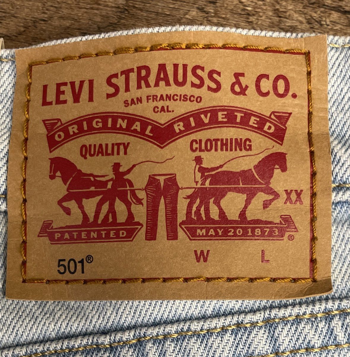 Levi's Women's 501 Original Cropped Jeans Light Wash High Rise NWT Sz 32x26