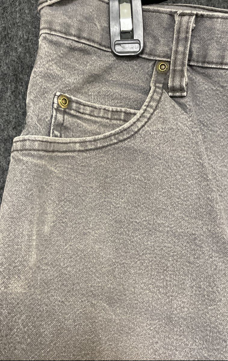 Genuine Dickies Men's Gray Relaxed Fit Carpenter Flex Jeans Sz 34x30