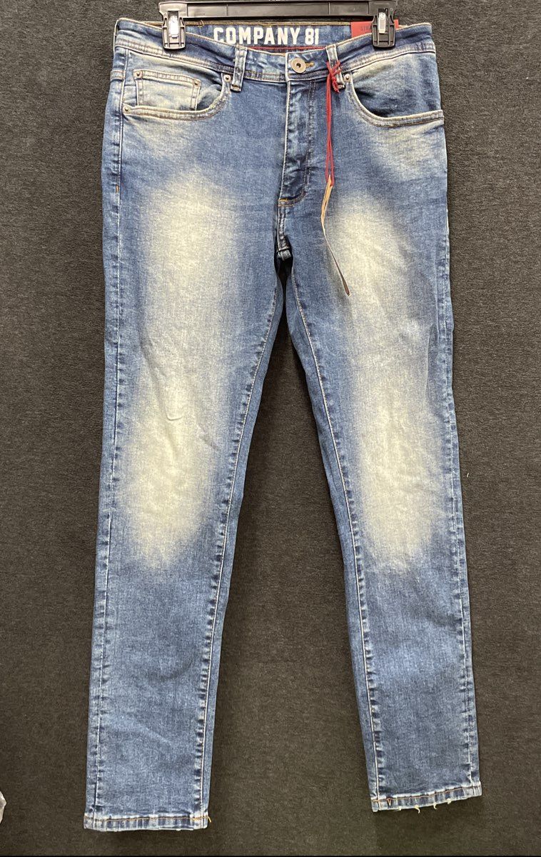 Company 81 Men's Blue Stratford Slim Fit Premium Stretch Jeans NWT 30x32