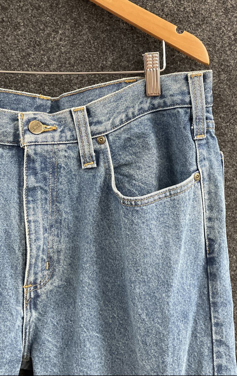 Carhartt Men's 100135 Relaxed Fit Blue Cotton Denim Jeans Sz 36x34