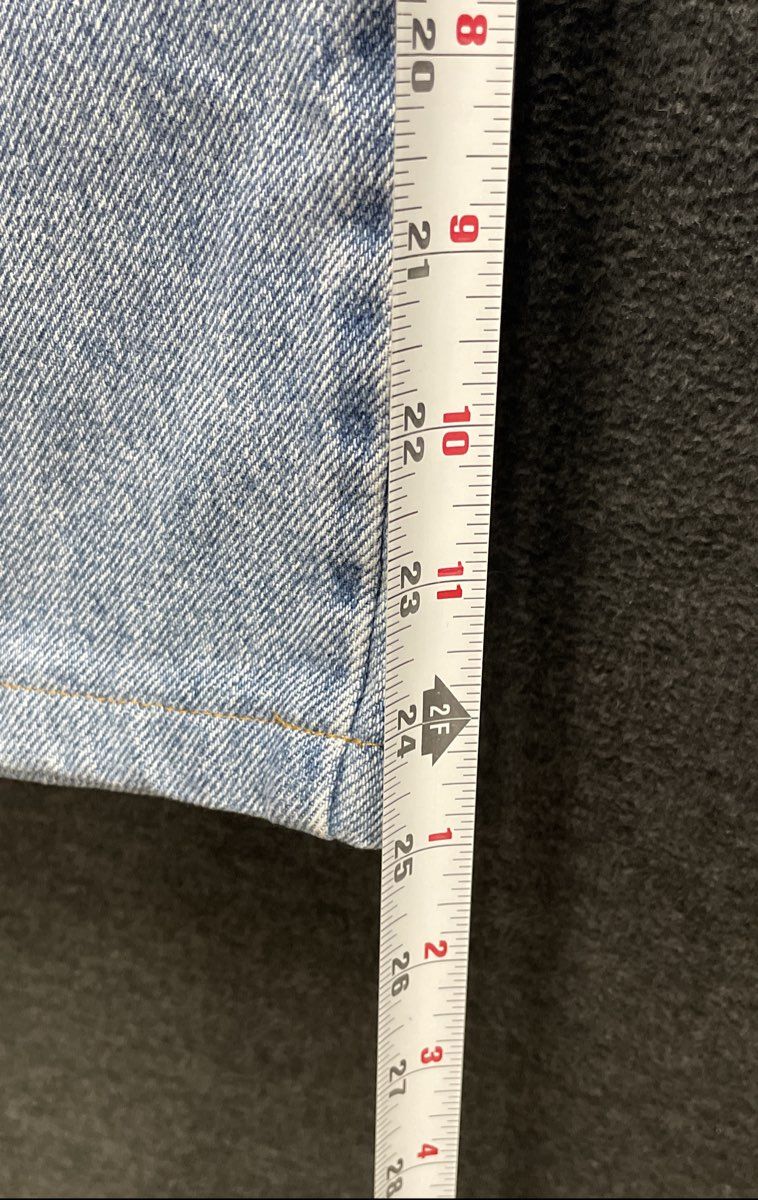 Vintage 90s Harley-Davidson Traditional Fit Light Wash Jeans Made USA Sz 38/30
