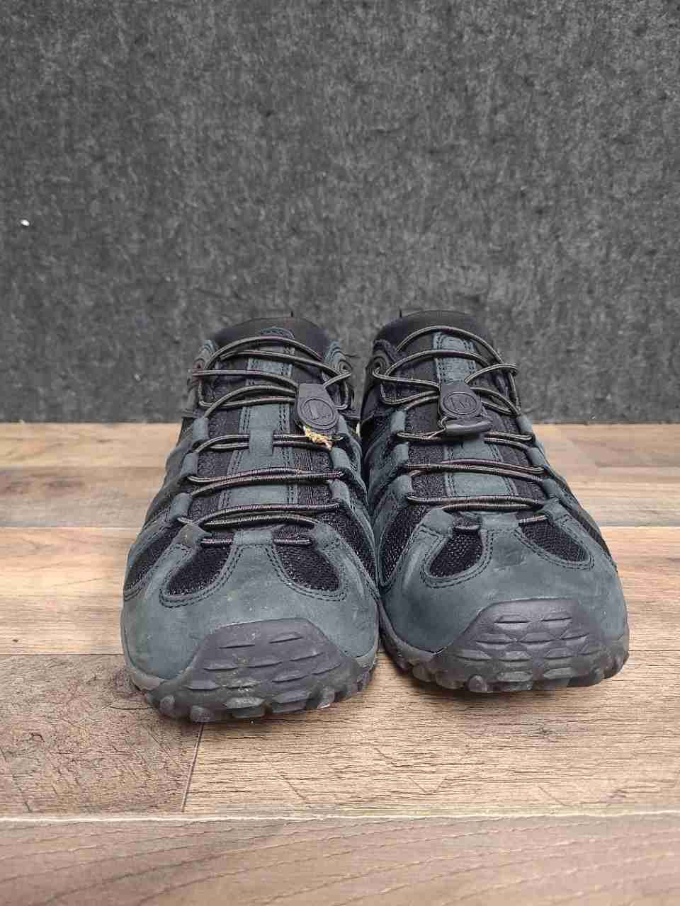 Merrell Chameleon 8 Stretch Black Charcoal Hiking Shoes Men's Size 7.5