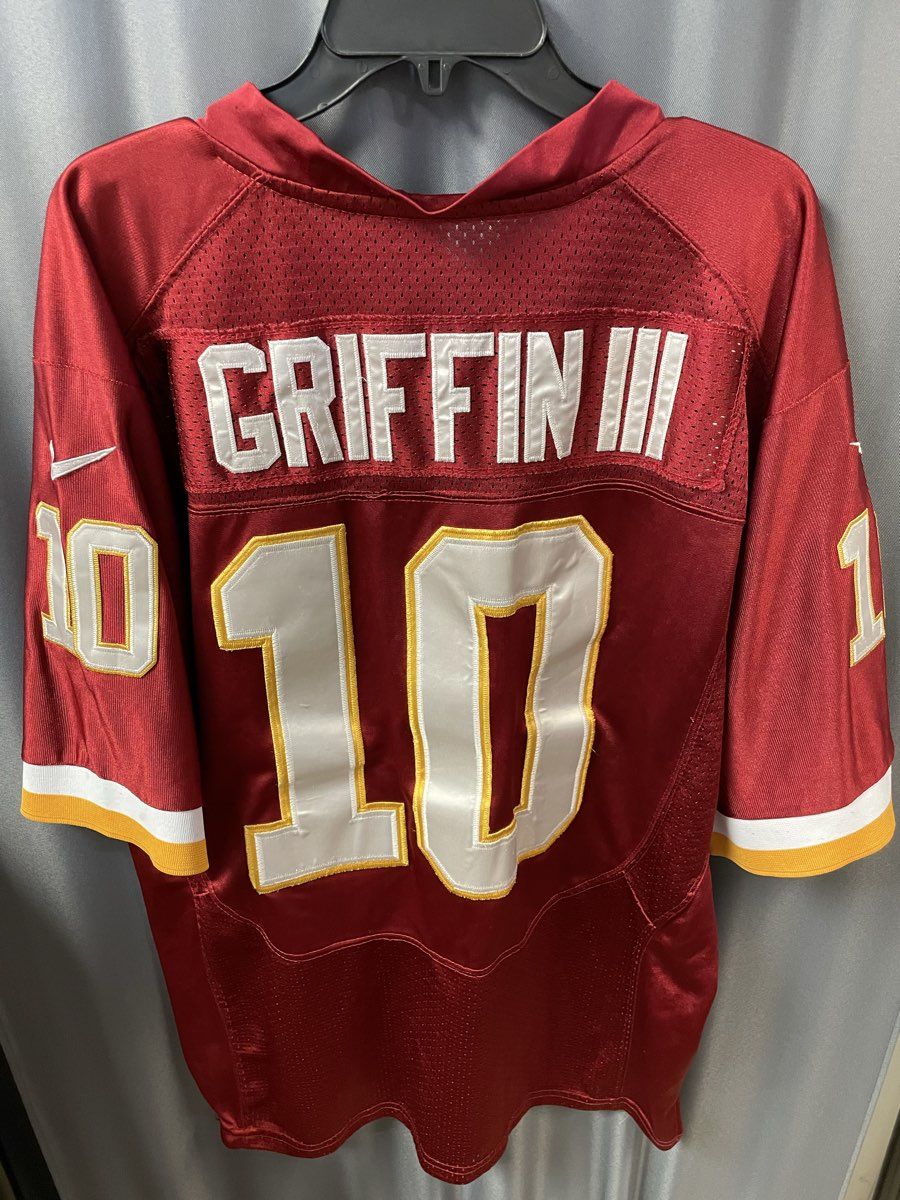 Nike Men's Washington Redskins Robert Griffin III RG3 Jersey Burgundy Sz 44
