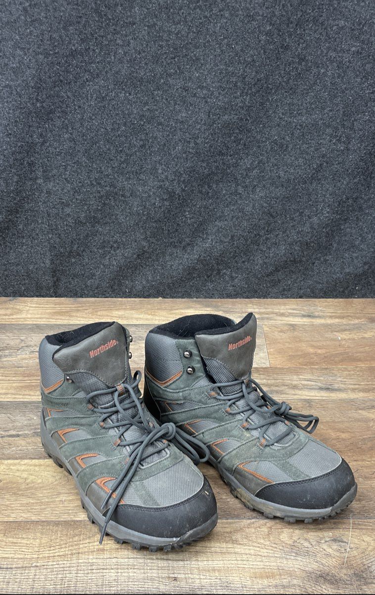 Northside Gresham Waterproof Suede Men's Hiking Boots Grey Size 10EE