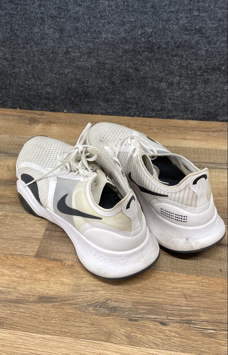 Nike SuperRep Go White Black Men's Training Sneakers Size 13