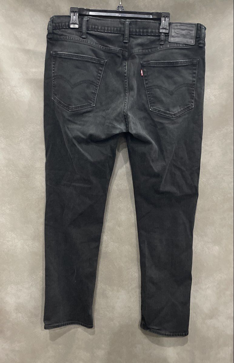 Levi's Men's 511 Slim Fit Jeans Black Denim Sz 38x32