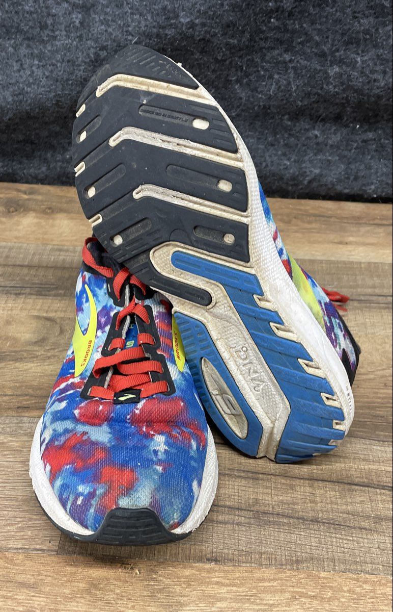 Brooks Launch 9 Remix Multi Color Running Shoes Women's Size 8