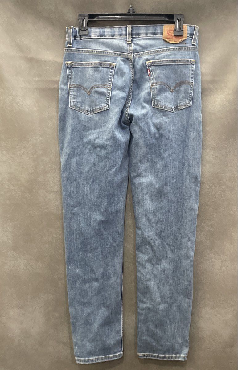 Levi's Boys Light Wash Stretchy Straight Leg Jeans W29 x L31 Size 18 Reg