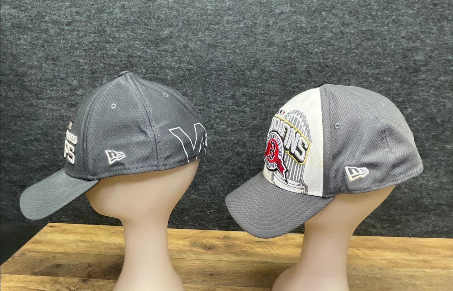 New Era Boston Red Sox World Series Champions Hat Lot 2004-2018 OSFM
