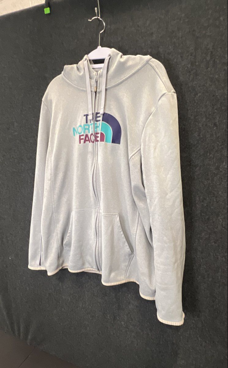 The North Face Women's Agave Full Zip Hoodie Gray Heather Size M