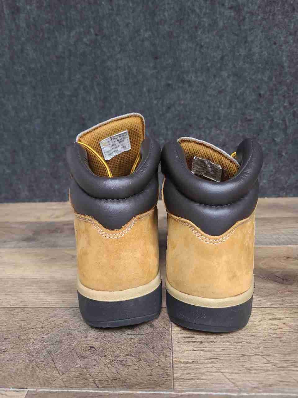 Timberland 15945 Mid Field Boots Wheat Grey Mesh Size 6.5 Boys Women's 8