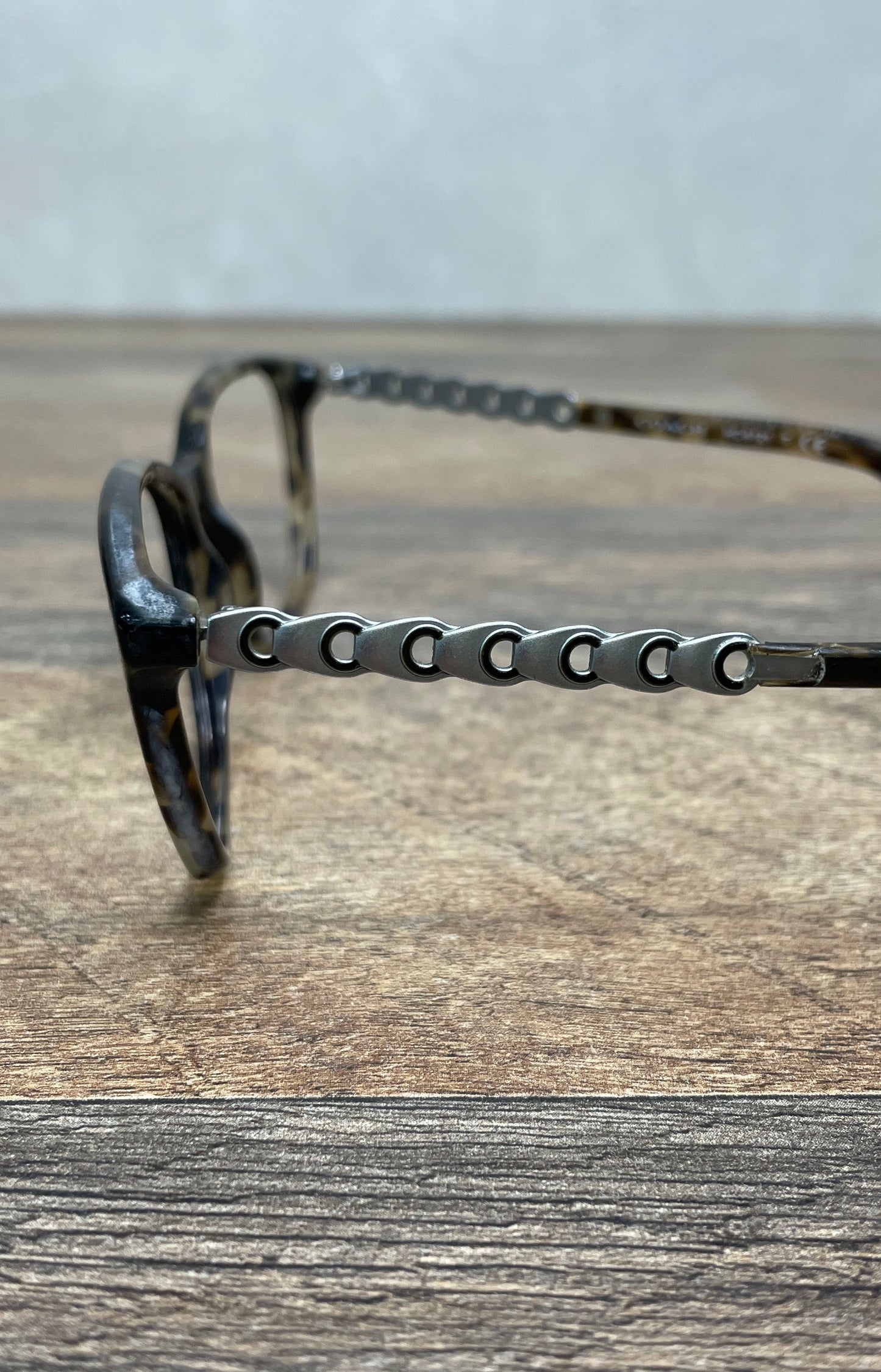 Coach Women's Eyeglasses HC 6121 Grey Green Tortoise Frames Sz 55-17-140 Case