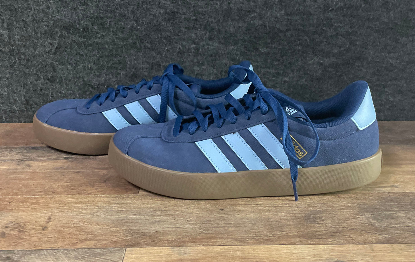 Adidas Daily 4.0 Navy Blue Sky Blue Gum Sole Sneakers Men's Size 10