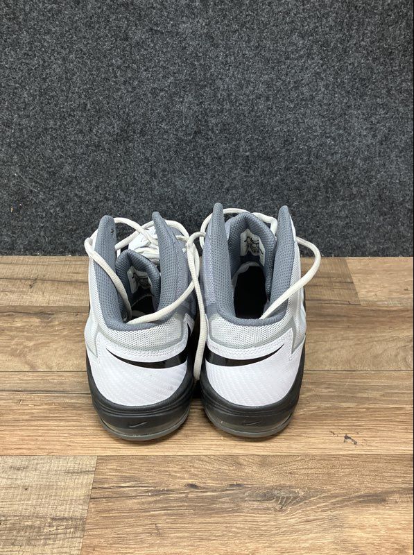 Nike Air Max Stutter Step 2 Grey White Black Basketball Shoes Size 9