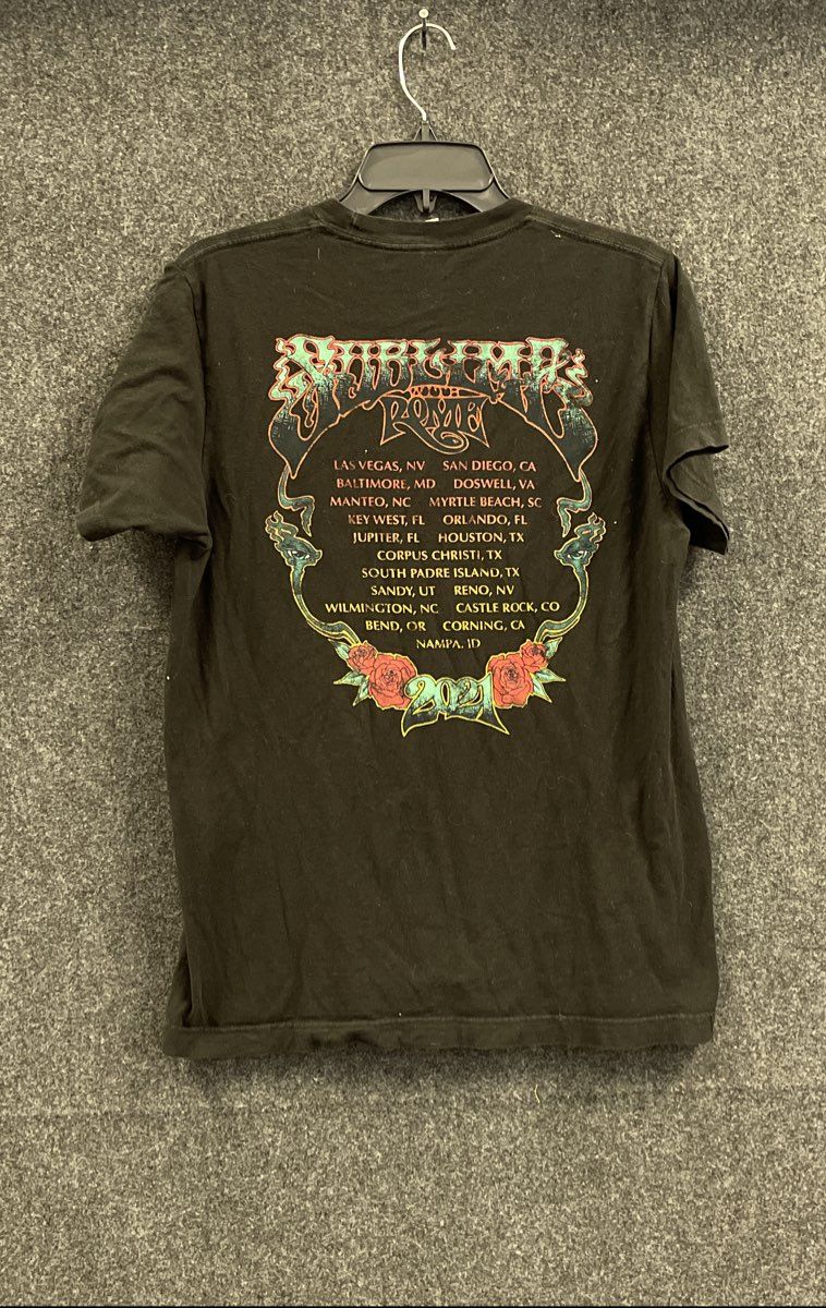 Sublime with Rome Men's Black 2021 Tour Graphic T-Shirt Sz M