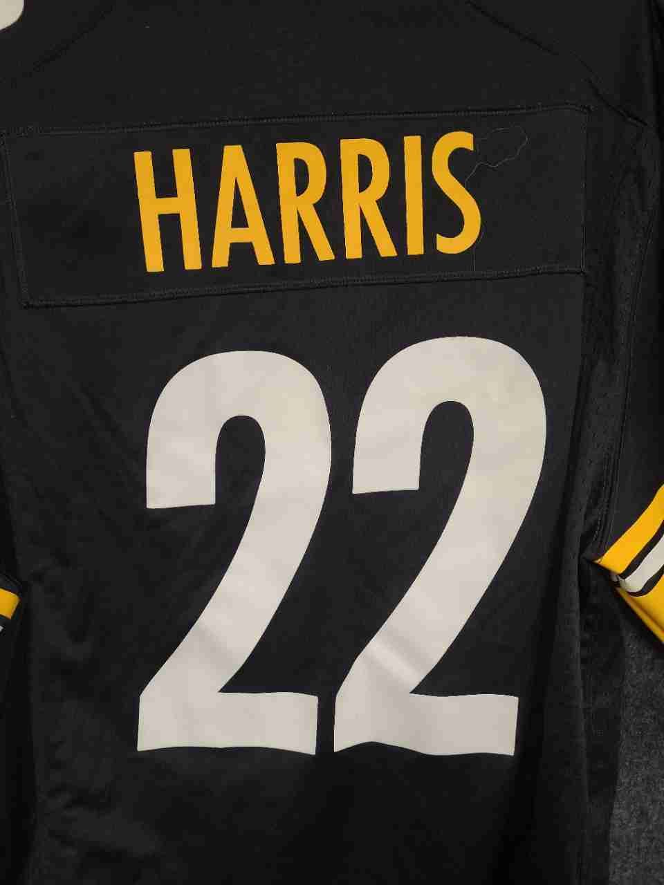 Nike NFL Pittsburgh Steelers Najee Harris #22 Game Jersey Black Sz L