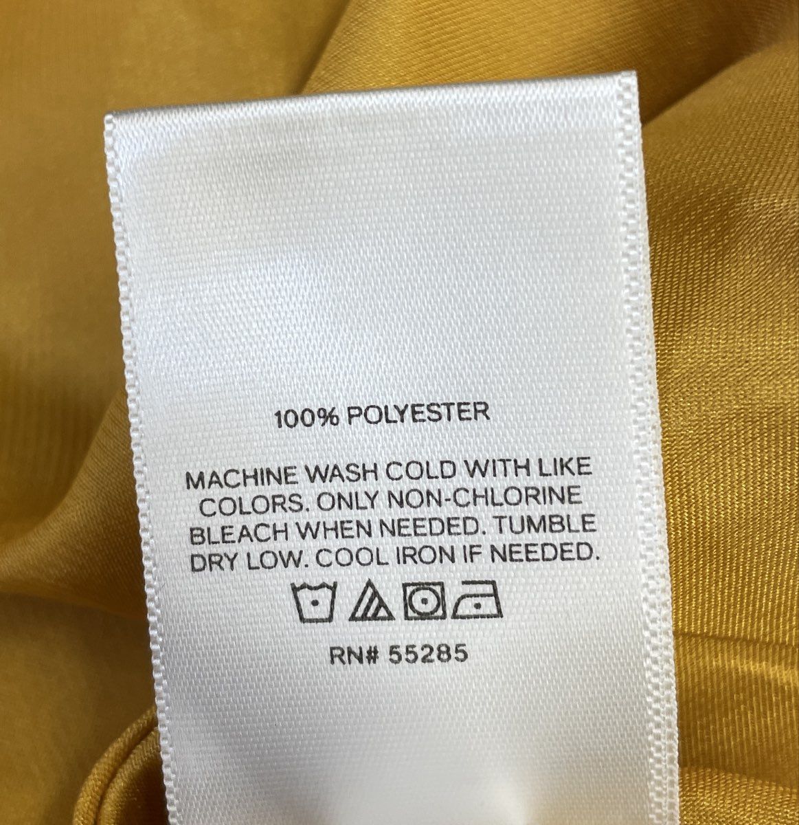 Express Women's Yellow Polka Dot Cowl Neck Spaghetti Strap Slip Dress Sz S