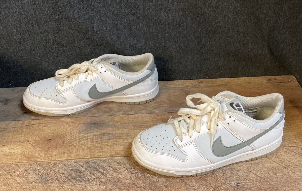 Nike Dunk Low Pure Platinum Wolf Grey GS Sneakers Size 7Y