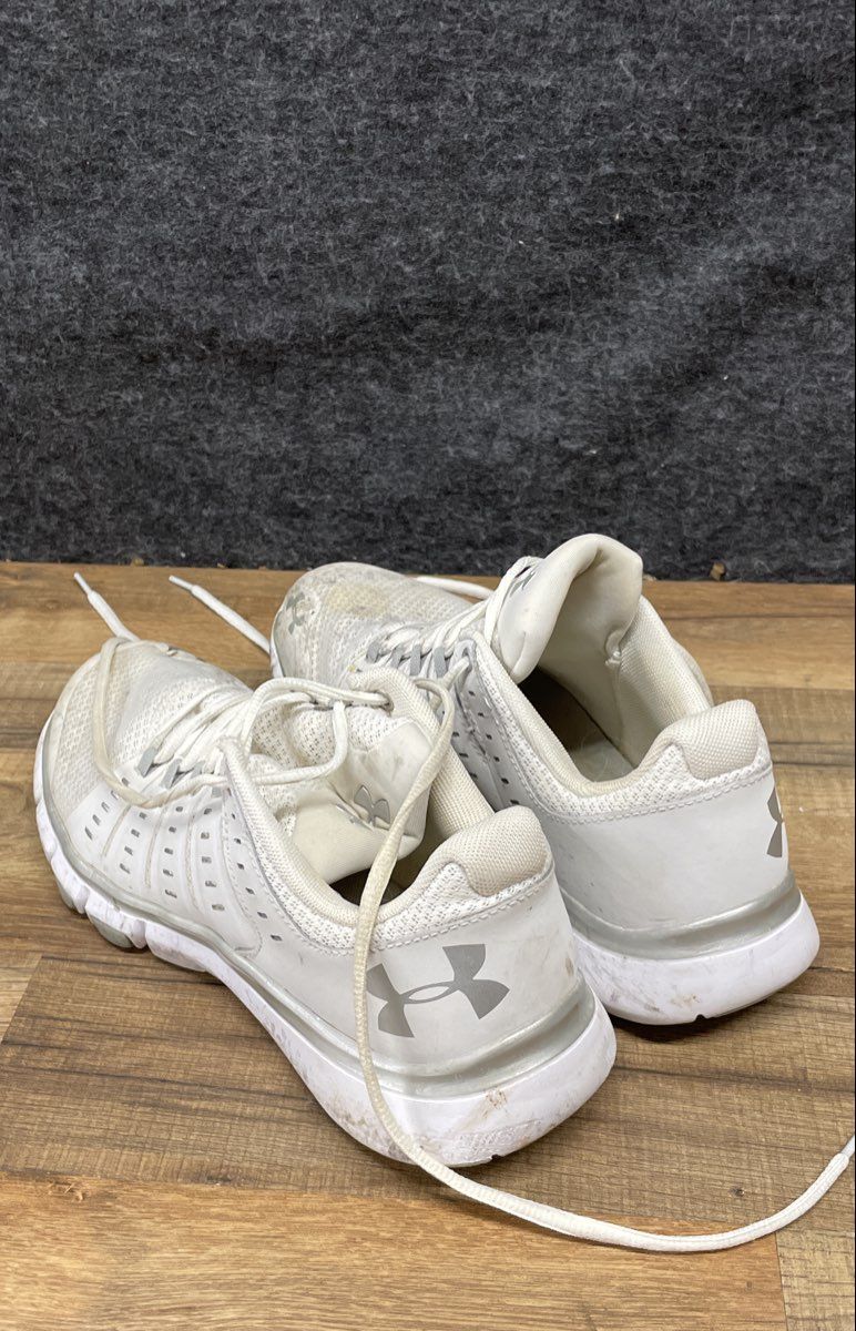 Under Armour Micro G Limitless TR White Silver Women's Training Shoes Size 10
