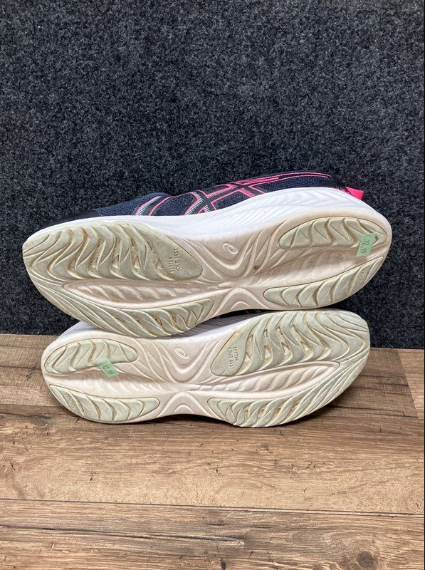 Asics Gel-Cumulus 25 GS Navy Pink White Youth Running Shoes Size 7