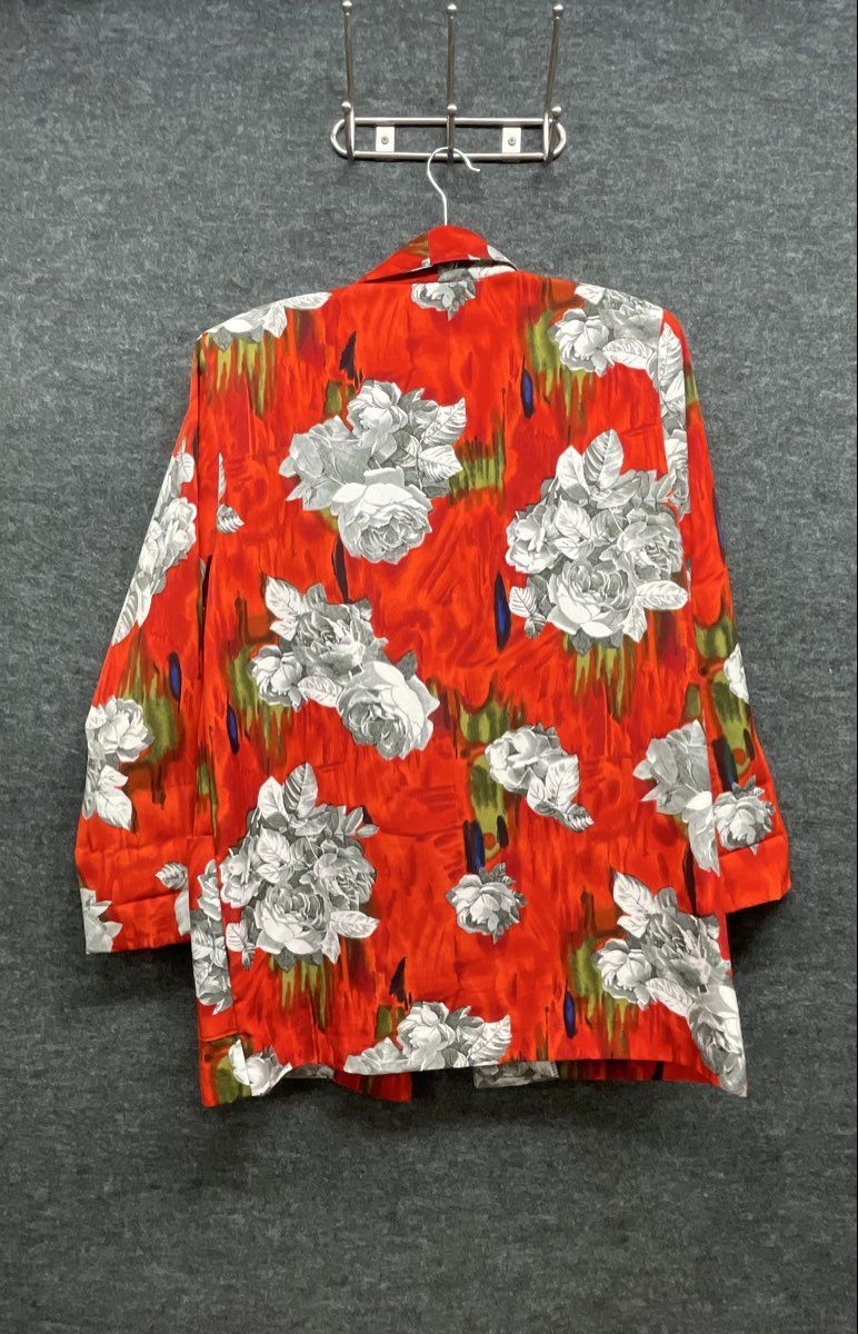 Cynthia Rowley Women's Black Ruffle Dress & Blazer Glory Floral Jacket Sz 10