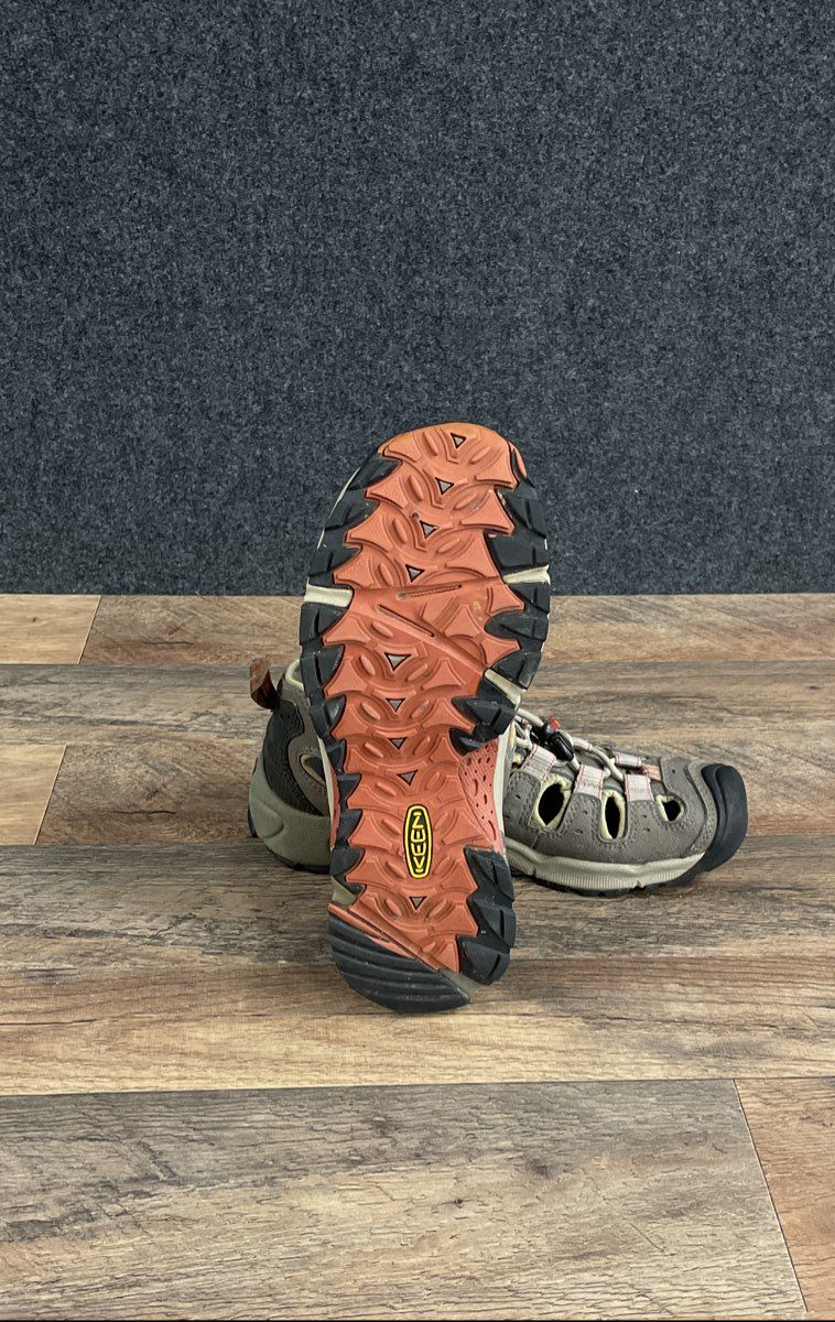 KEEN Venice Waterproof Leather Hiking Sandals Brown Women's Size 8