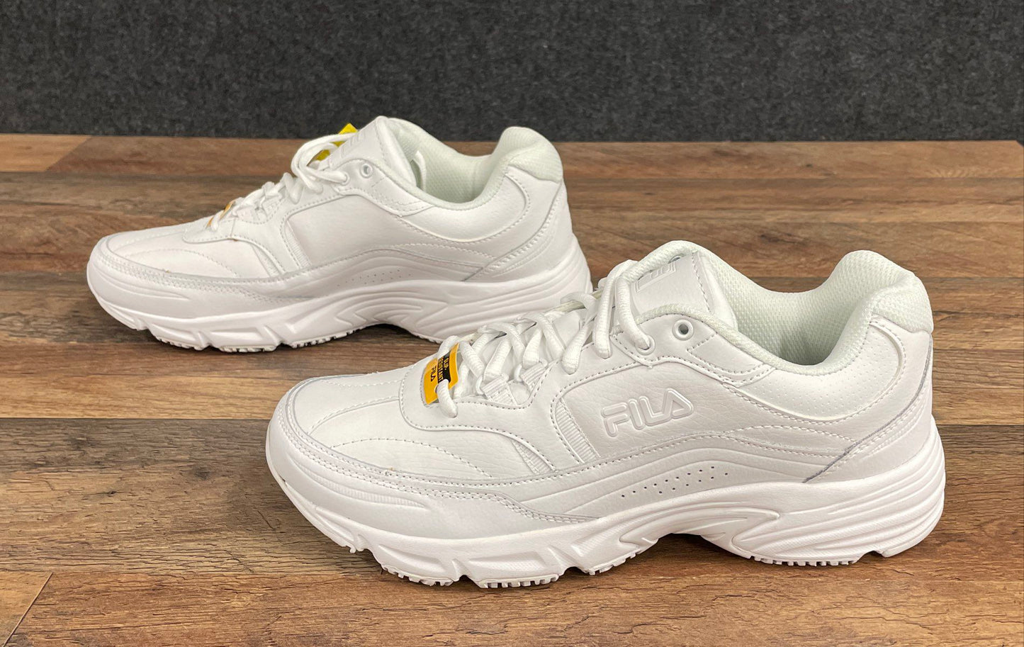 Fila Memory Workshift White Work Sneakers NWT Size 9