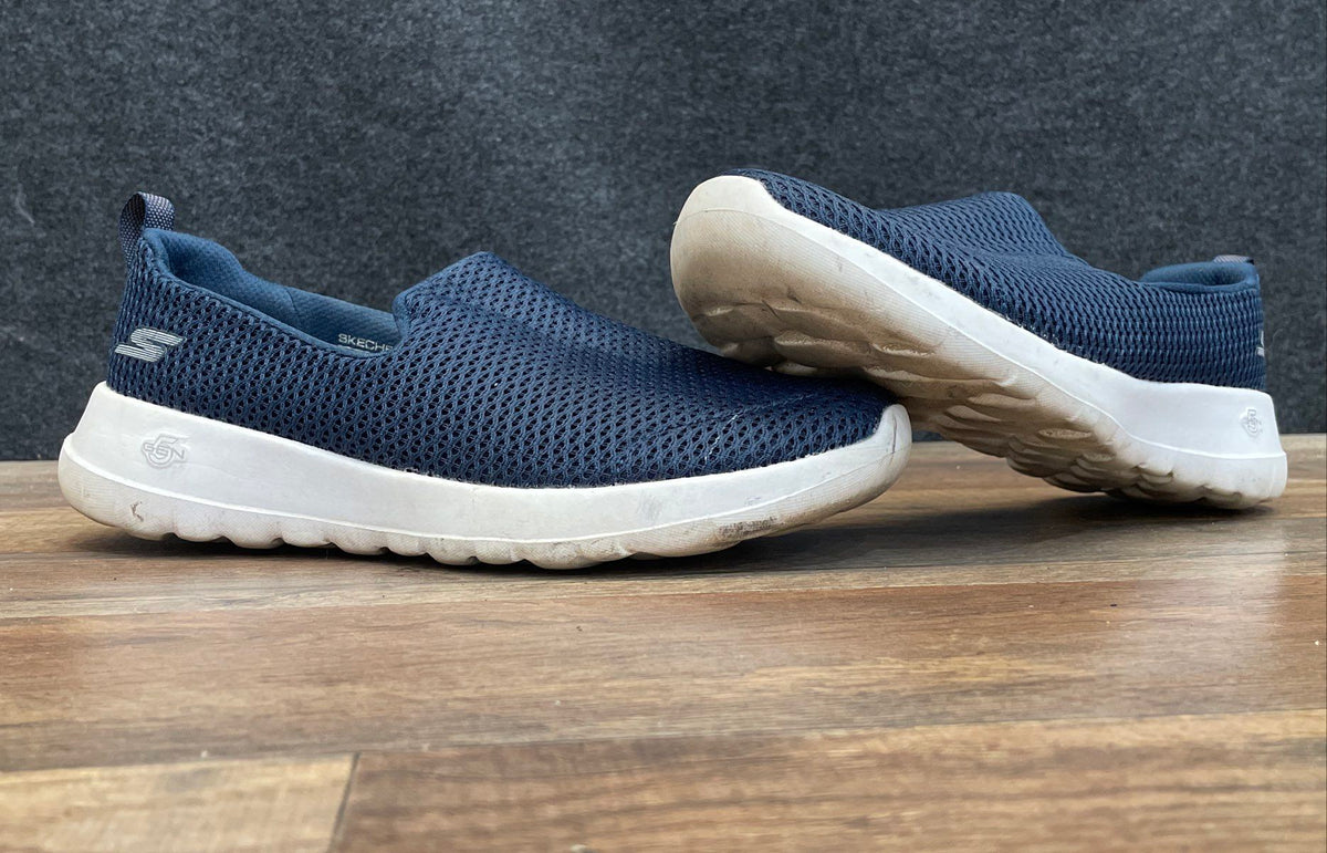 Skechers GOwalk 5GEN Navy Blue Mesh Slip-on Sneakers Women's Size 6
