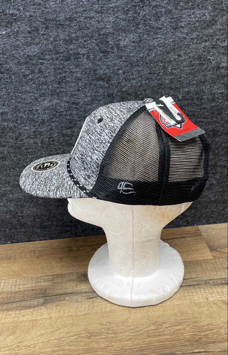 NWT OC Sports Fredericksburg Nationals Trucker Hat Black Gray Snapback MiLB OSFM