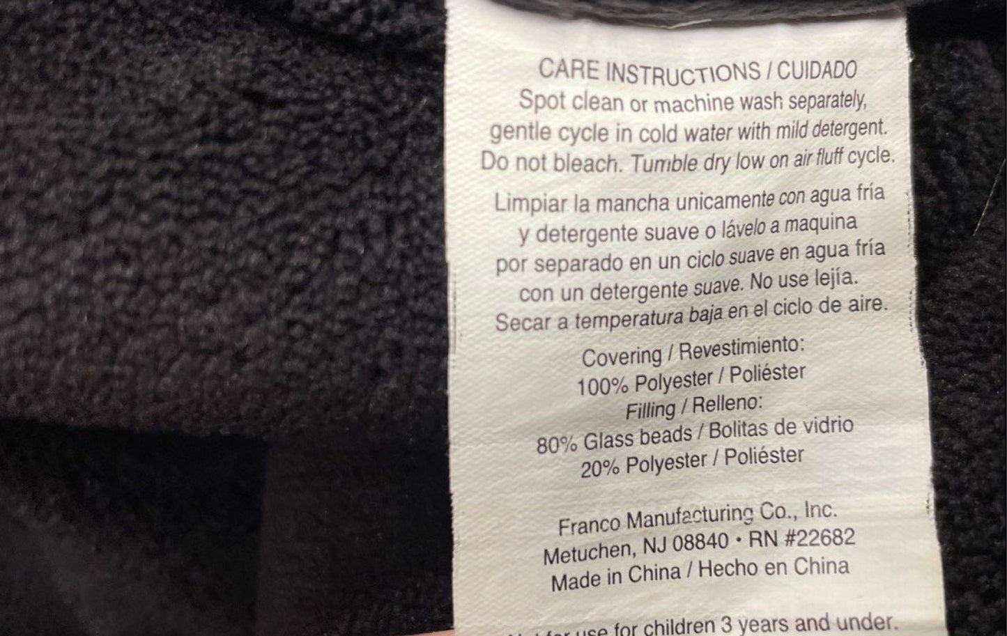 DC Comics Batman Weighted Blanket Youth Size 5 lbs Superhero Franco Mfg