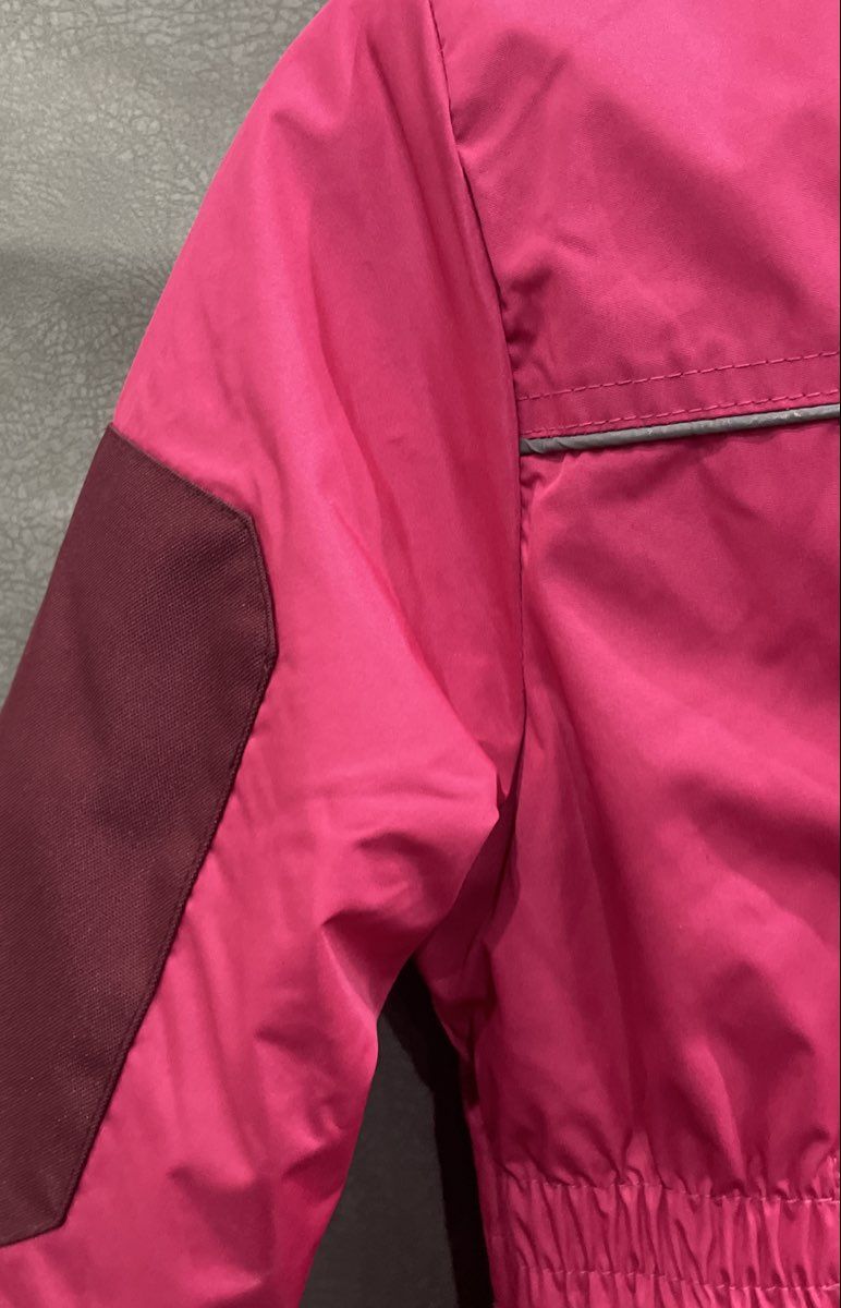 Pink Platinum Advance Girls Pink One Piece Insulated Hooded Snowsuit Sz 5/6