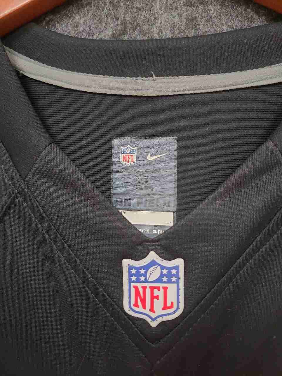 Nike Youth XL Pittsburgh Steelers Troy Polamalu #43 NFL Football Jersey Black