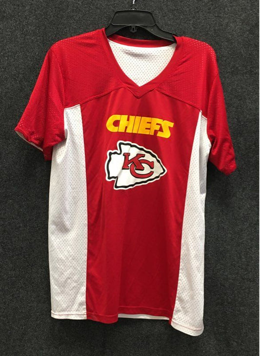 Augusta Sportswear Kansas City Chiefs NFL Flag Reversible Jersey Red White M