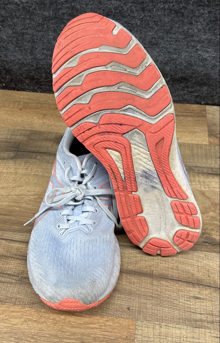 Asics GT-2000 10 Light Blue Orange Women's Running Shoes Size 9