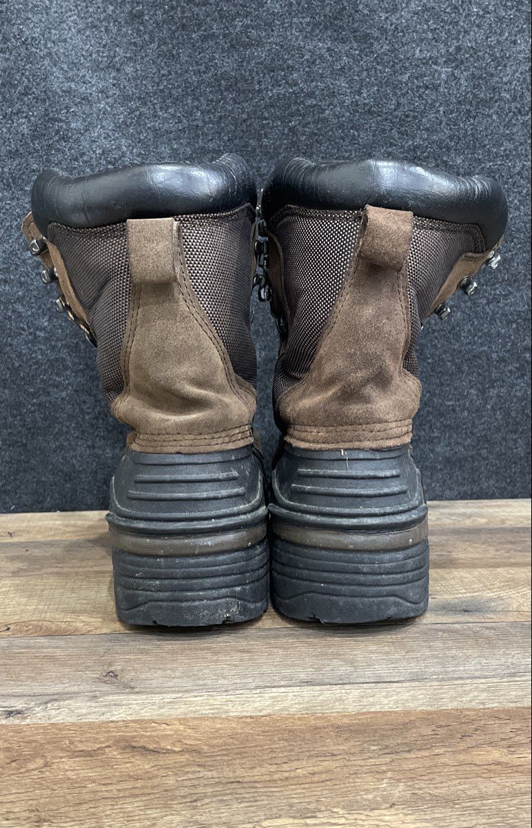 Ranger Men's Brown Black Winter Pac Snow Boots Duck Toe Lace Up Size 9