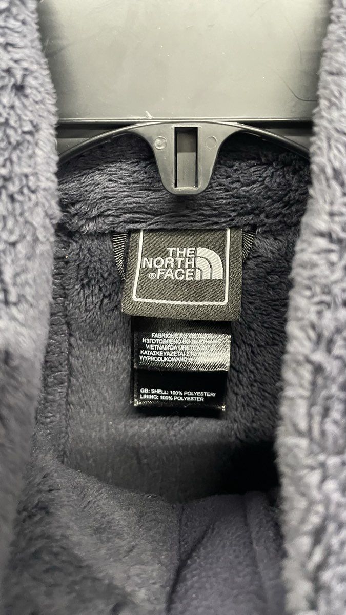 The North Face Women's Blue Heathered Apex Softshell Jacket Raschel Fleece Sz M