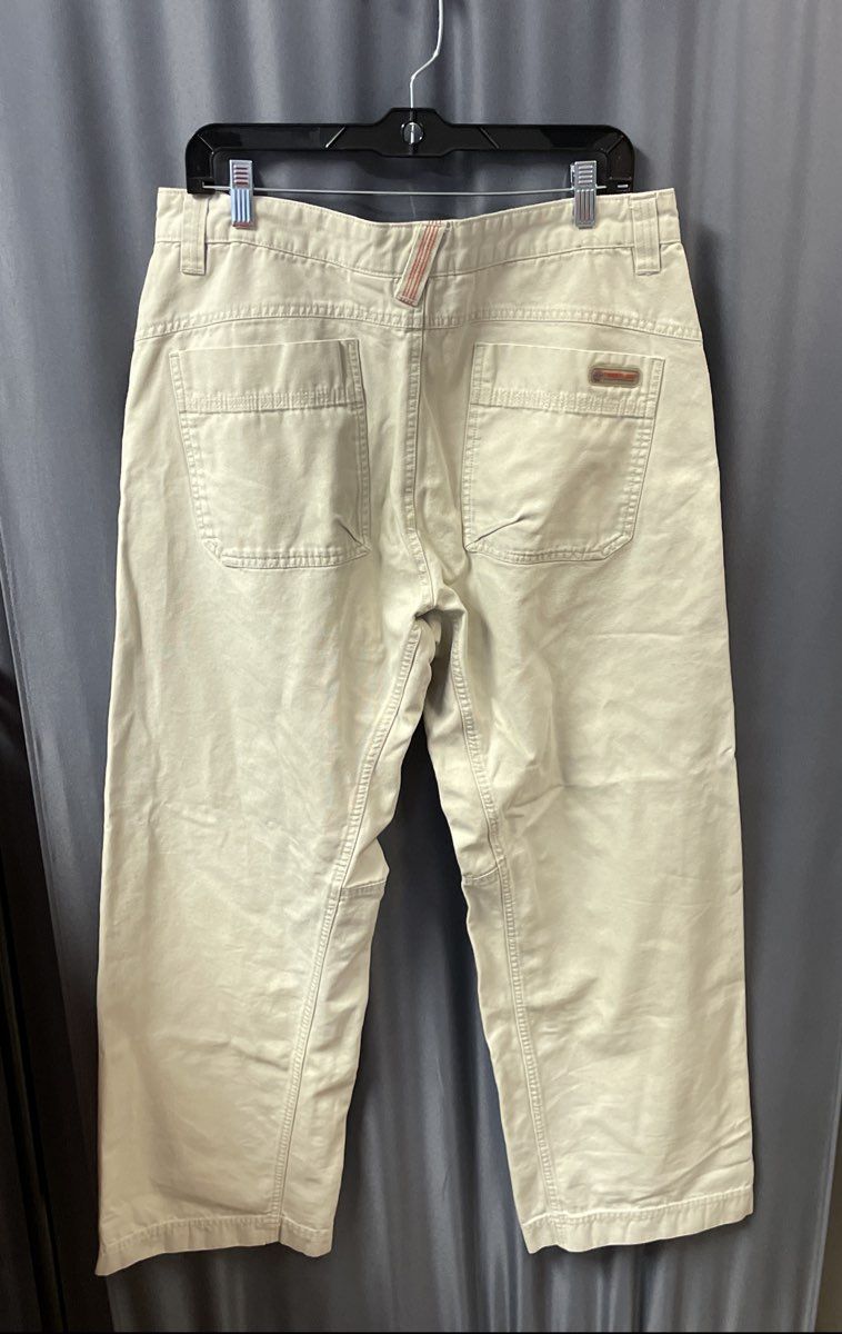 Timberland Men's Khaki Outdoor Performance Canvas Work Pants Sz 34x32